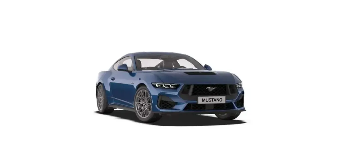 Neu Ford Mustang GT 446 PS (328 kW) 2026 Atlas blue Coupé