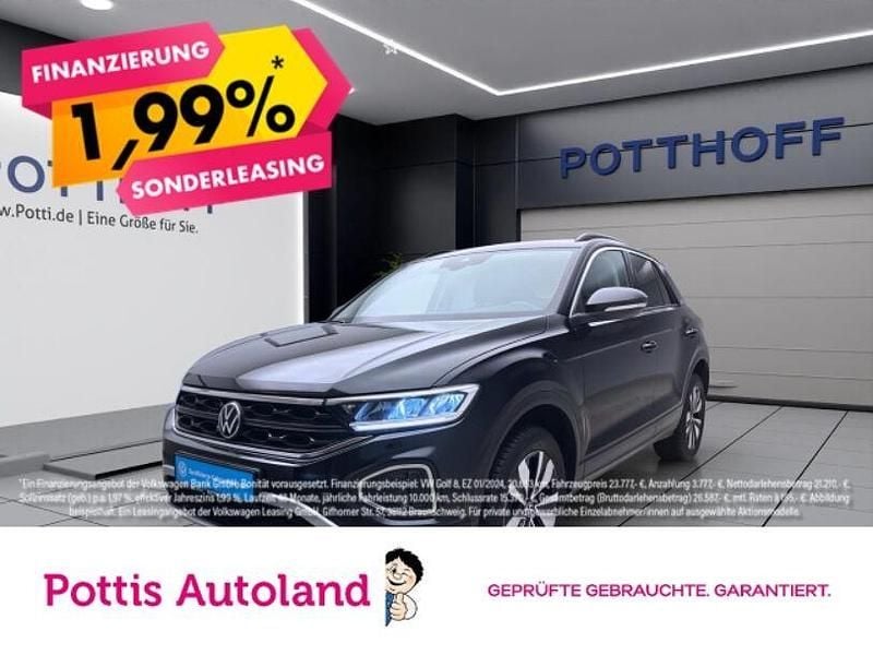 Schwarz Gebraucht 2025 VW T-Roc Goal SUV | 24.977 € (Guter Preis) - Bild 1/4