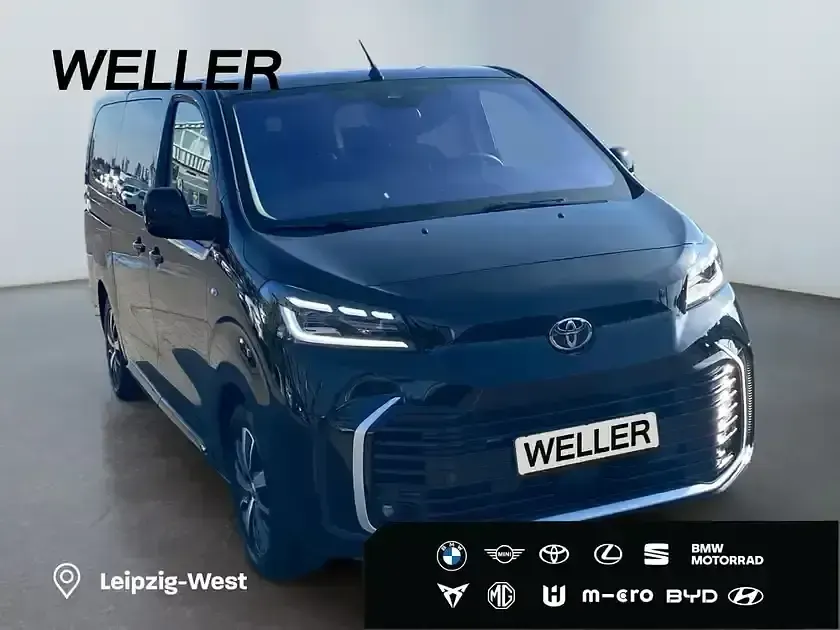 Gebraucht Toyota Proace Team 177 PS (130 kW) 2024 Black metallic (schwarz) Van / Kleinbus