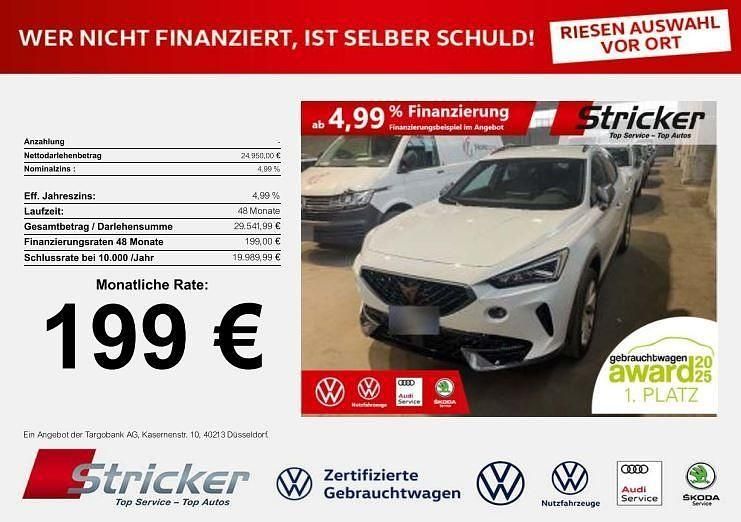 "nevada" weiss Gebraucht 2024 Cupra Formentor SUV | 24.949 € (Guter Preis) - Bild 1/3