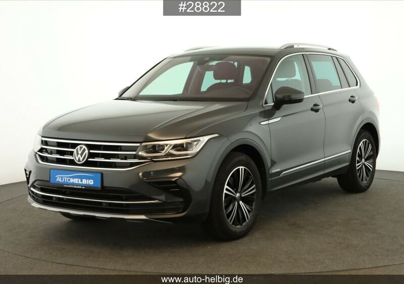 Grau Gebraucht 2022 VW Tiguan Elegance SUV | 28.490 € (Guter Preis) - Bild 1/4