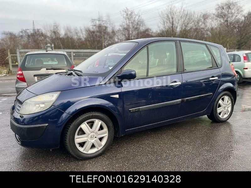 Gebraucht Renault Scénic II Avantage 135 PS (99 kW) 2005 Blau Van / Kleinbus