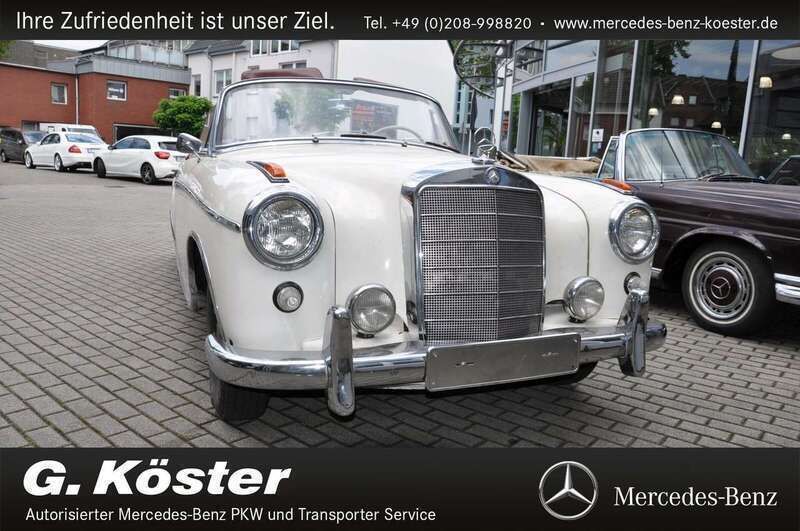 Gebraucht Mercedes 220 106 PS (77 kW) 1959 Weiß Cabrio