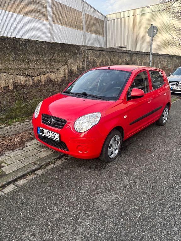 Gebraucht Kia Picanto Attract 65 PS (47 kW) 2009 Rot Kleinwagen