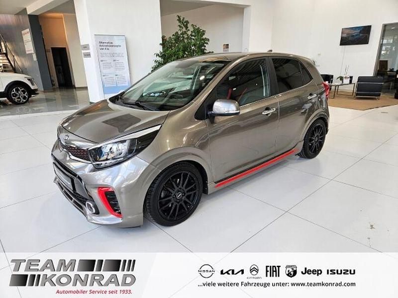 Silber Gebraucht 2019 Kia Picanto GT-Line Kleinwagen | 11.790 € (Fairer Preis) - Bild 1/4