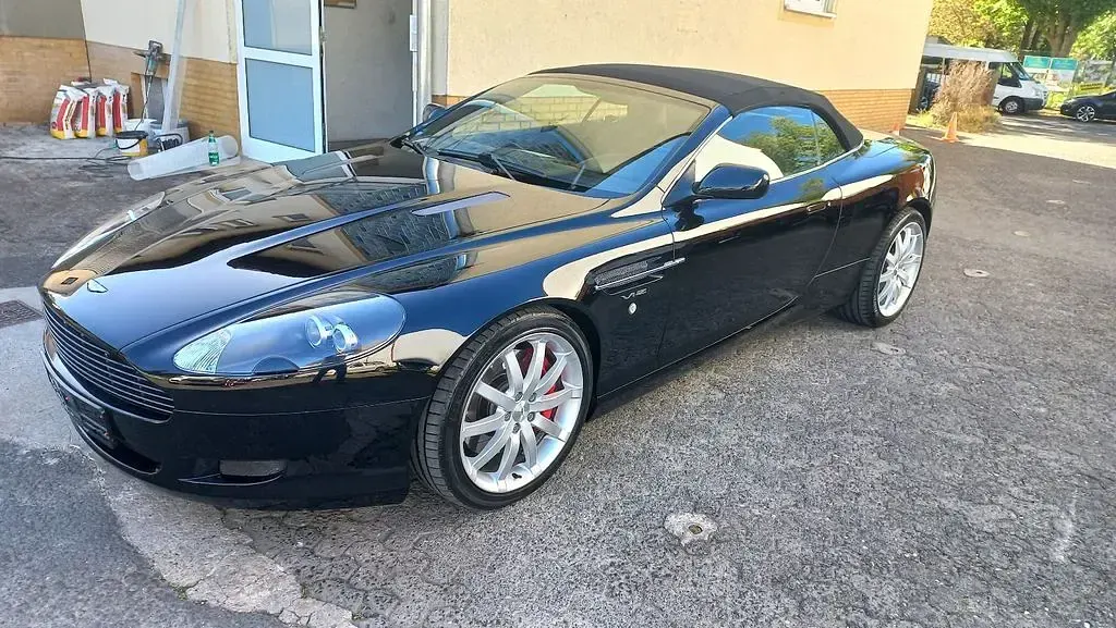 Gebraucht Aston Martin DB9 457 PS (336 kW) 2005 Schwarz Cabrio