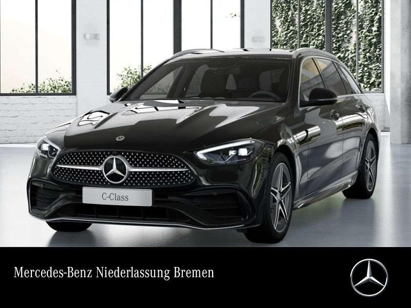 Unilack schwarz Gebraucht 2023 Mercedes C180 AMG Kombi | 34.890 € (Fairer Preis) - Bild 1/3