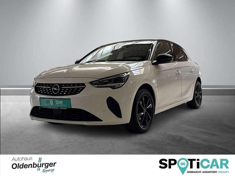 Jadeweiß / dach schwarz Gebraucht 2021 Opel Corsa Elegance Kleinwagen | 13.395 € (Fairer Preis) - Bild 1/4