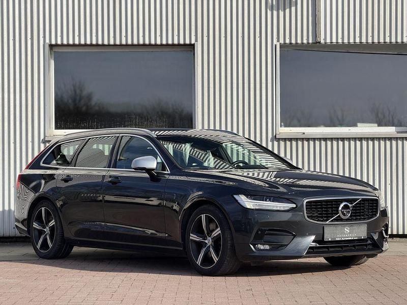 Gebraucht Volvo V90 R-Design 235 PS (172 kW) 2018 Savile grey / metallic Kombi