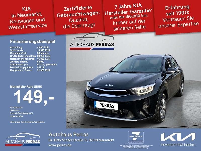 Gebraucht Kia Stonic Vision 101 PS (74 kW) 2024 Auroraschwarz SUV