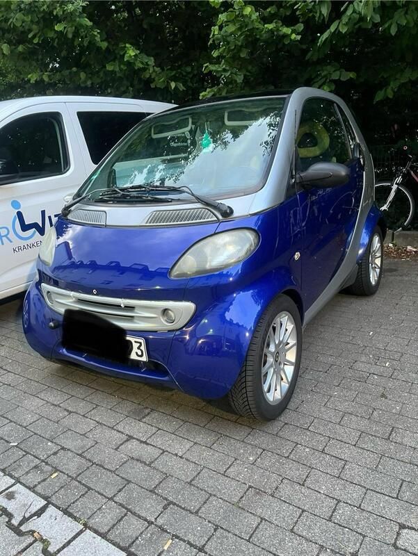 Beige Gebraucht 2000 Smart ForTwo Coupé Passion Kleinwagen | 1.499 € - Bild 1/4