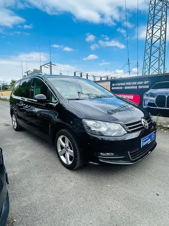 Gebraucht VW Sharan Highline 150 PS (110 kW) 2013 Schwarz Van / Kleinbus