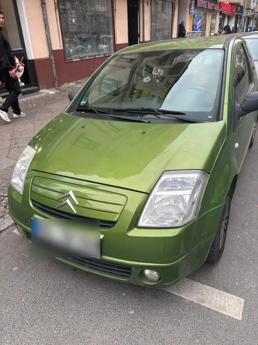 Gebraucht Citroën C2 70 PS (51 kW) 2004 Grün Kleinwagen