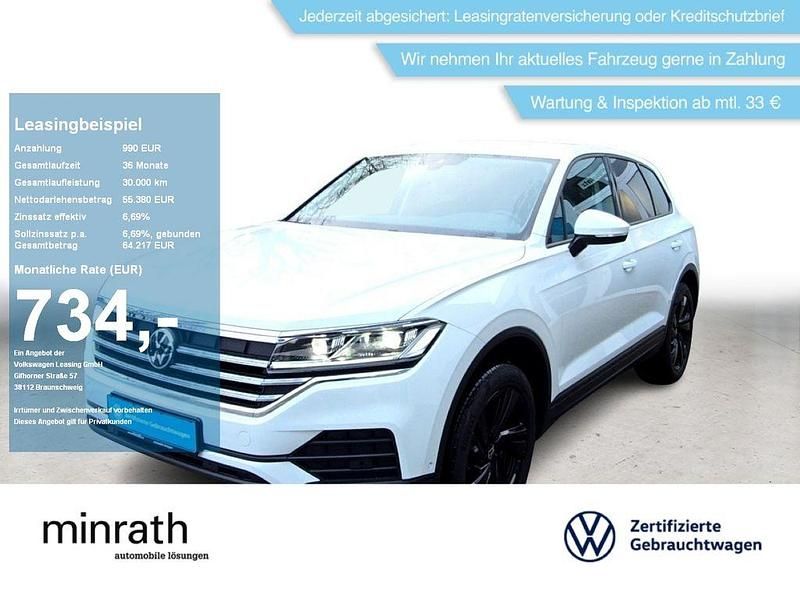 Gebraucht VW Touareg Basis 286 PS (210 kW) 2024 Weiß SUV