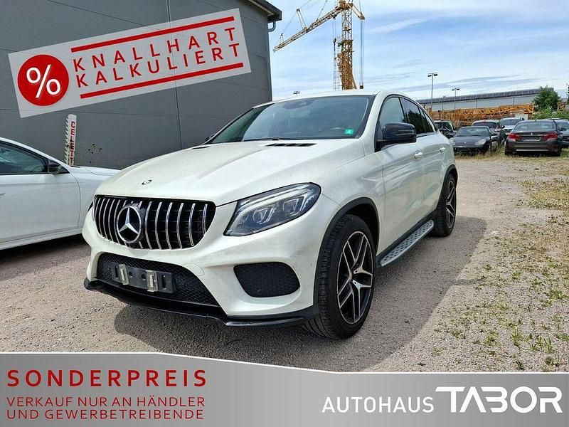 Gebraucht Mercedes GLE350 AMG line 258 PS (189 kW) 2016 Palladiumsilber  metalliclack Coupé