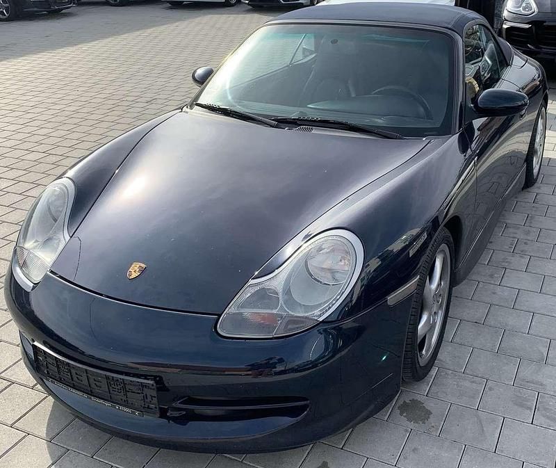 Blau Gebraucht 1999 Porsche 911 Carrera Cabriolet Cabrio | 37.996 € (Teuer) - Bild 1/4