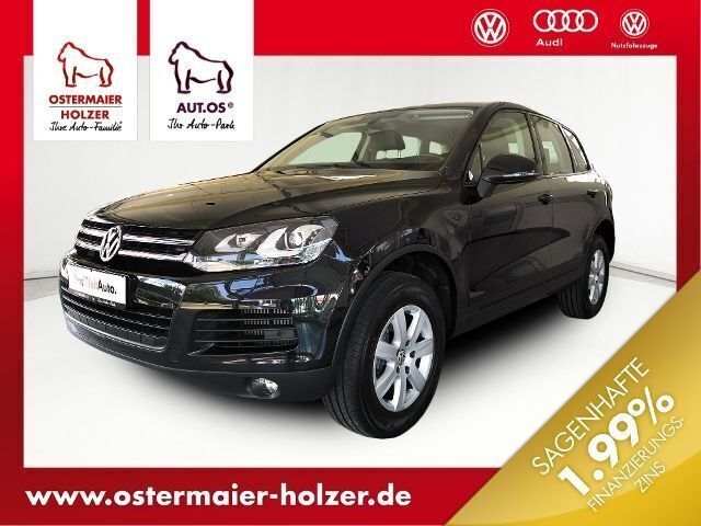 Schwarz metallic Gebraucht 2013 VW Touareg SUV | 29.880 € - Bild 1/4