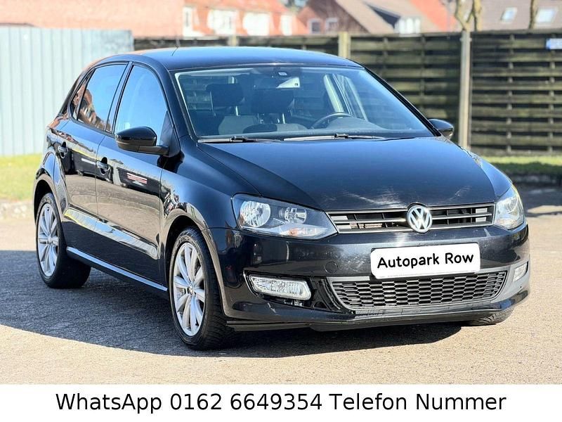 Gebraucht VW Polo Team 75 PS (55 kW) 2011 Schwarz Kleinwagen