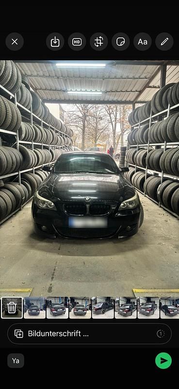 Gebraucht BMW 525 240 PS (176 kW) 2005 Schwarz Limousine