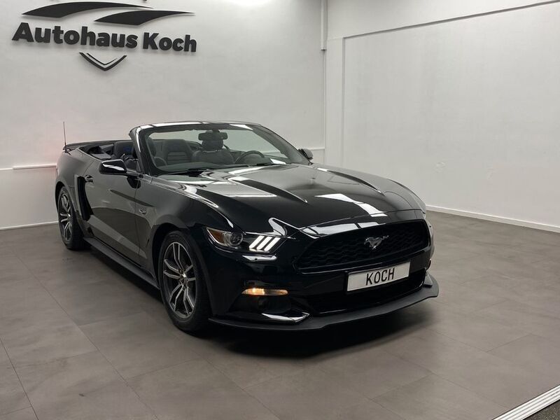 Schwarz Gebraucht 2015 Ford Mustang Cabrio | 24.900 € (Fairer Preis) - Bild 1/4