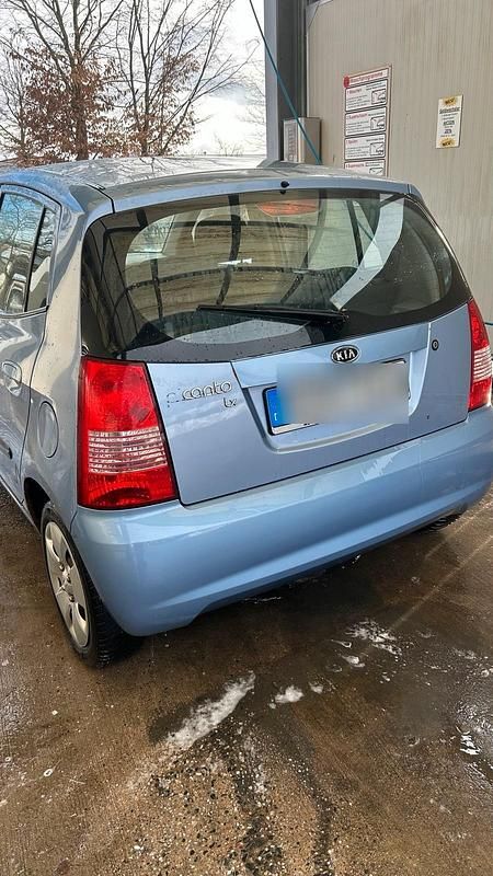 Gebraucht Kia Picanto LX 65 PS (47 kW) 2007 Blau Kleinwagen