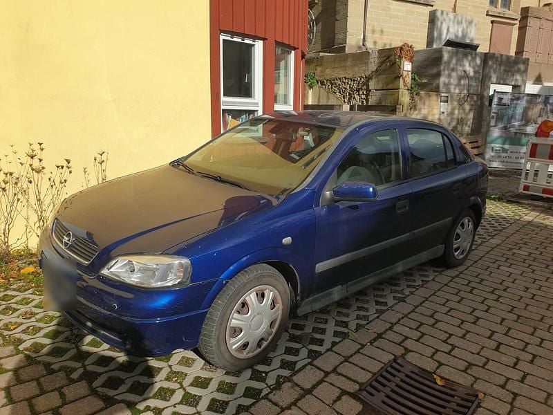 Gebraucht Opel Astra 100 PS (73 kW) 2003 Blau Coupé
