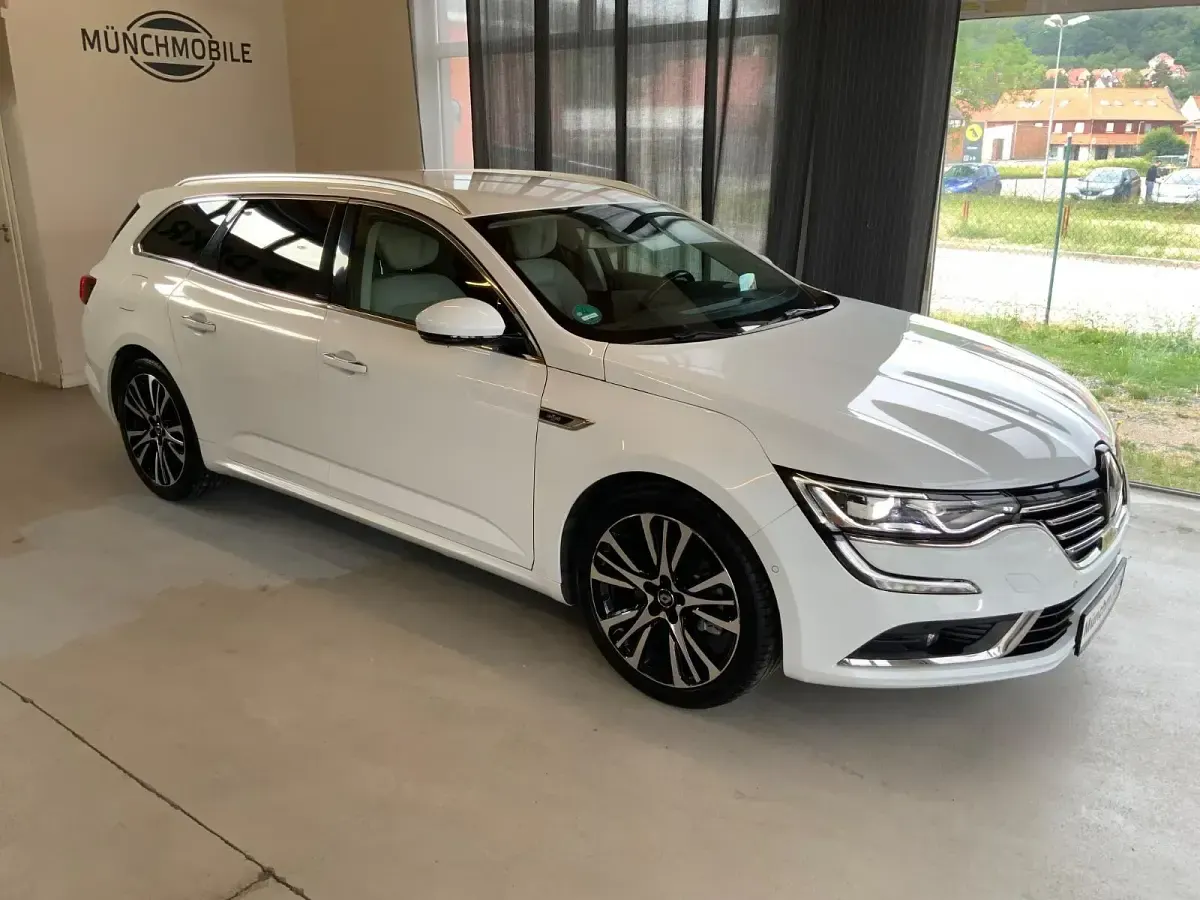 Gebraucht Renault Talisman GrandTour Initiale 225 PS (165 kW) 2019 Weiß Kombi