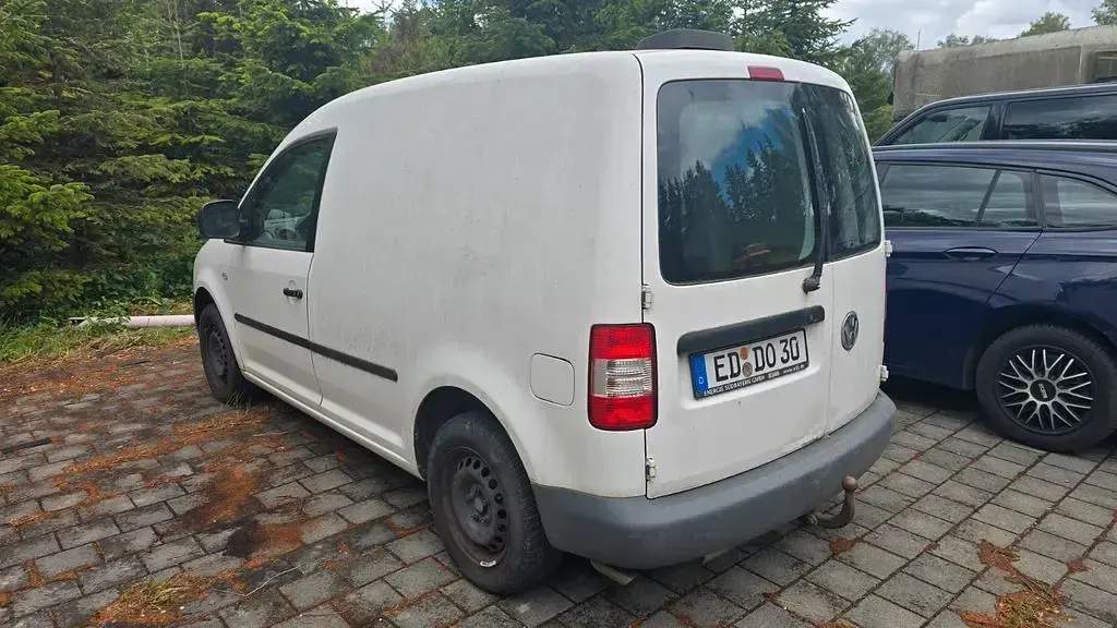 Gebraucht VW Caddy 109 PS (80 kW) 2007 Weiß Van / Kleinbus