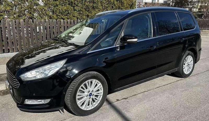 Gebraucht Ford Galaxy Titanium 160 PS (117 kW) 2018 Schwarz Van / Kleinbus