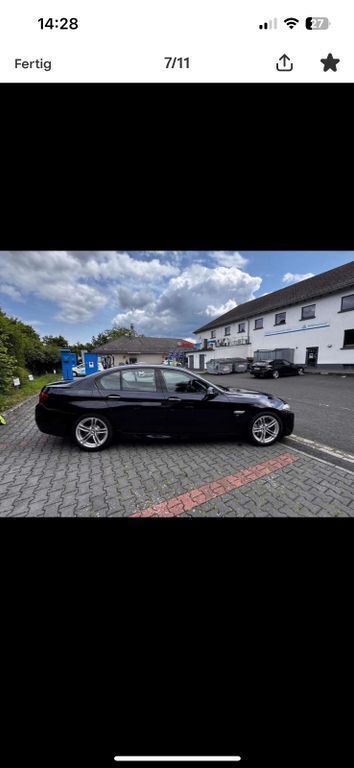 Schwarz Gebraucht 2015 BMW 525 Sport Line Limousine | 17.900 € (Guter Preis) - Bild 1/4