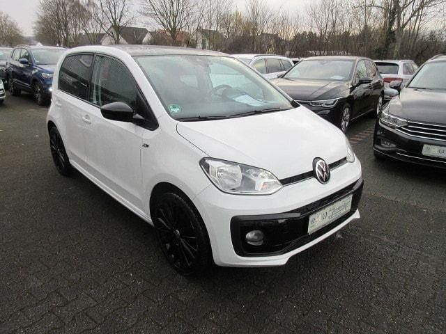 Pure white deep black perleffe Gebraucht 2021 VW up! R-line Kleinwagen | 12.488 € (Fairer Preis) - Bild 1/4