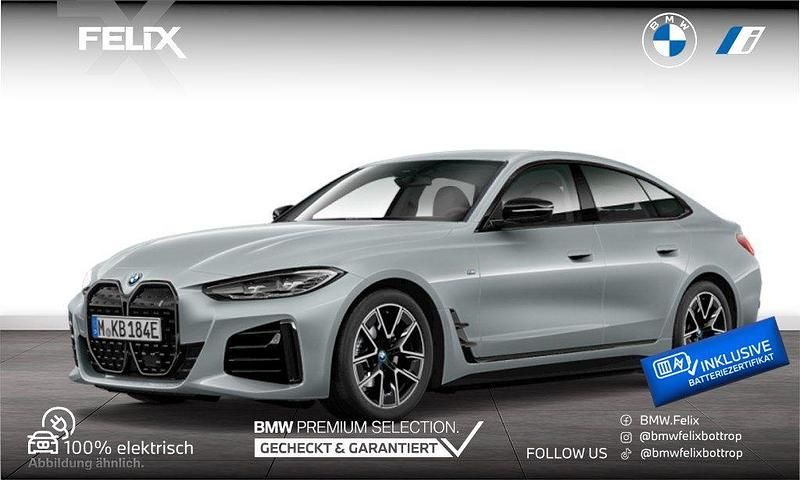 Brooklyn grau Gebraucht 2023 BMW i4 M Sport Limousine | 39.880 € (Fairer Preis) - Bild 1/4