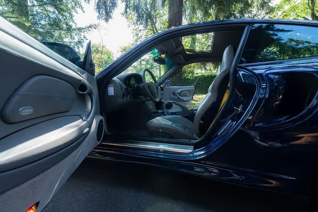 Gebraucht Porsche 996 Turbo 450 PS (330 kW) 2004 Blau Coupé