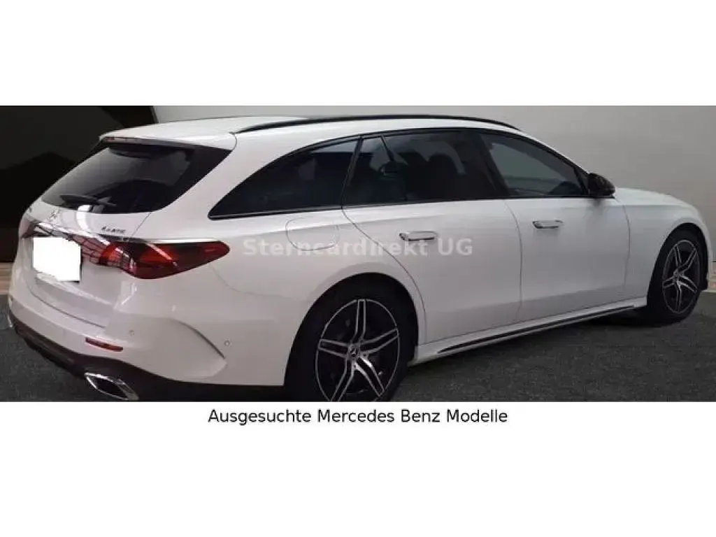 Gebraucht Mercedes E300 AMG 313 PS (230 kW) 2025 Opalithweißmetallic manufaktur (metallic) Kombi