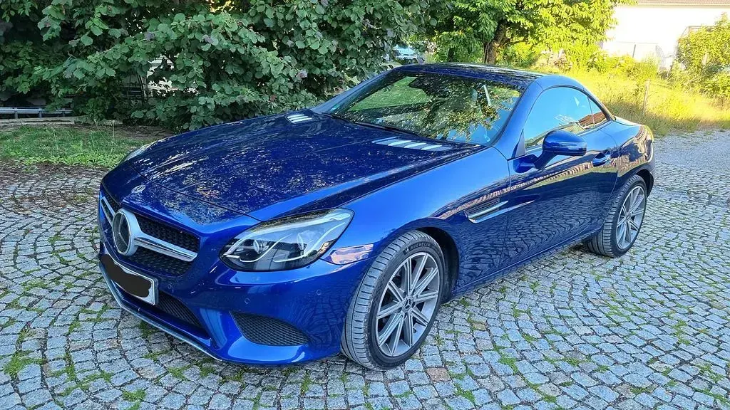 Gebraucht Mercedes SLC300 245 PS (180 kW) 2020 Blau Cabrio