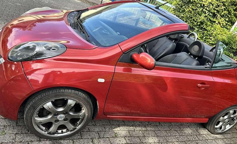 Rot Gebraucht 2006 Nissan Micra Premium Edition Kleinwagen | 1.400 € (Fairer Preis) - Bild 1/4