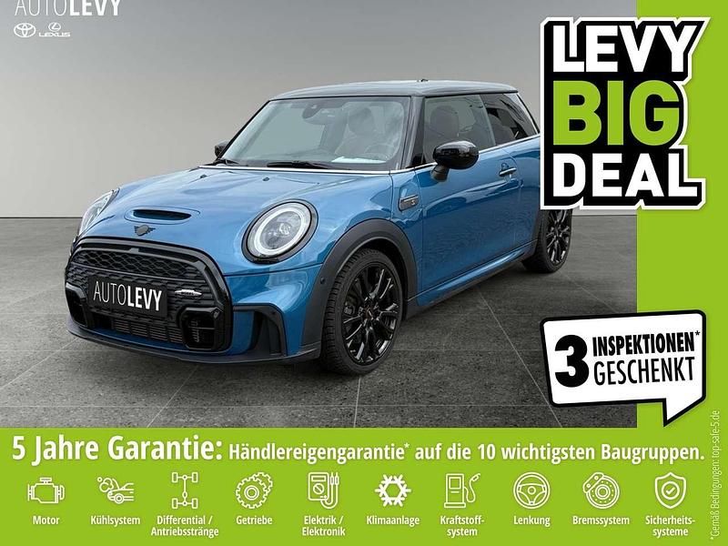 Island blue metallic Gebraucht 2022 Mini John Cooper Works Kleinwagen | 28.990 € (Fairer Preis) - Bild 1/4
