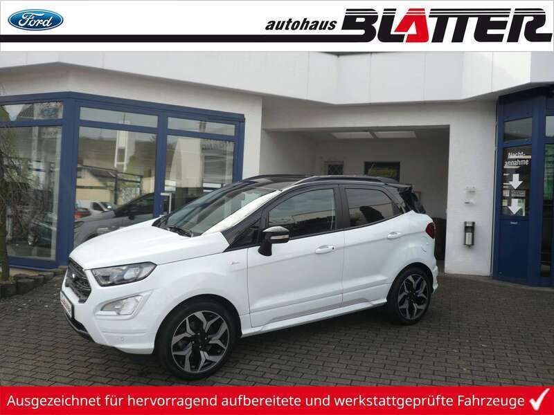 Frostweiß Gebraucht 2020 Ford Ecosport ST-Line SUV | 17.850 € (Fairer Preis) - Bild 1/3
