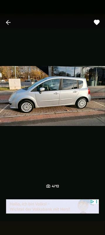 Gebraucht Renault Grand Modus 110 PS (80 kW) 2008 Grau Van / Kleinbus