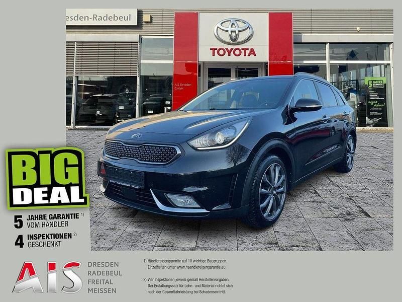 (abp) auroraschwarz met. Gebraucht 2016 Kia Niro Spirit SUV | 13.990 € (Fairer Preis) - Bild 1/4