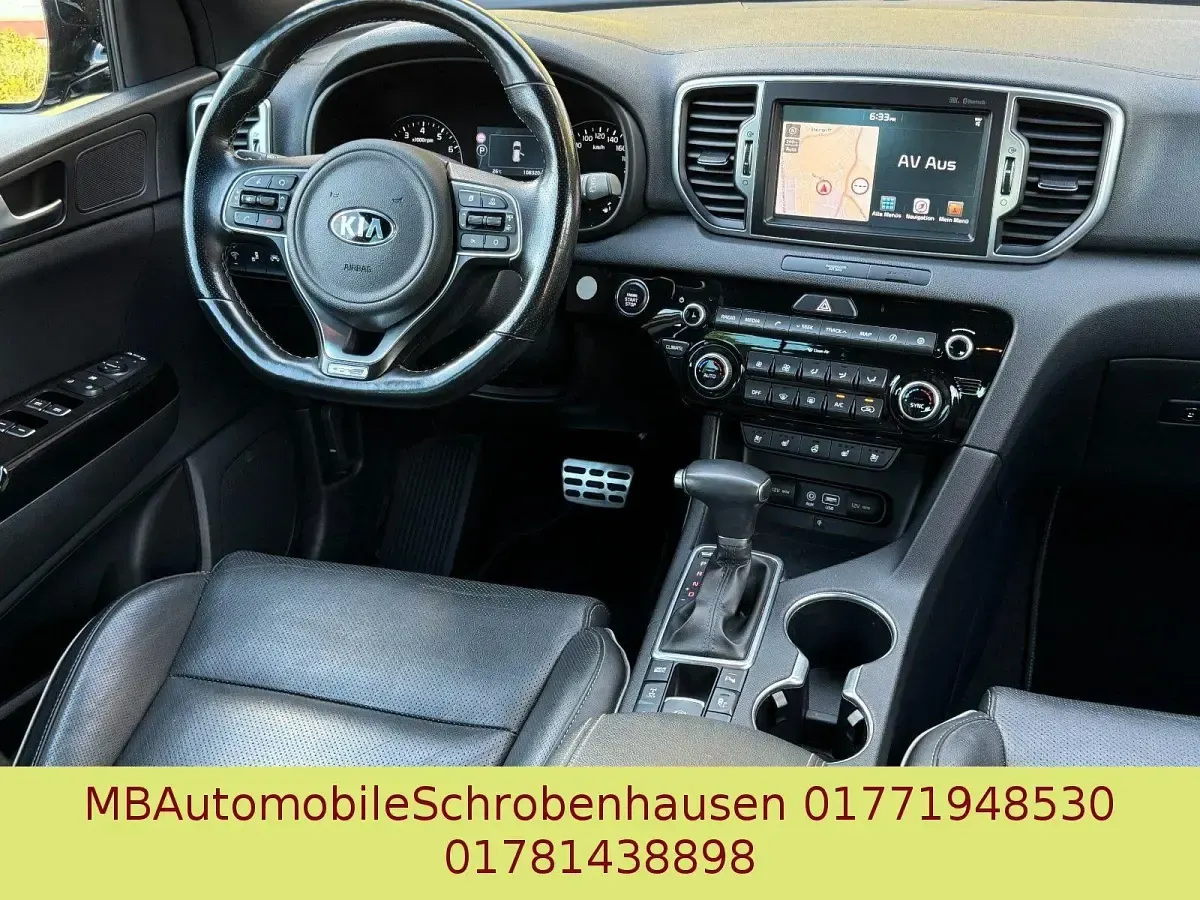 Gebraucht Kia Sportage GT-Line 177 PS (130 kW) 2017 Schwarz SUV