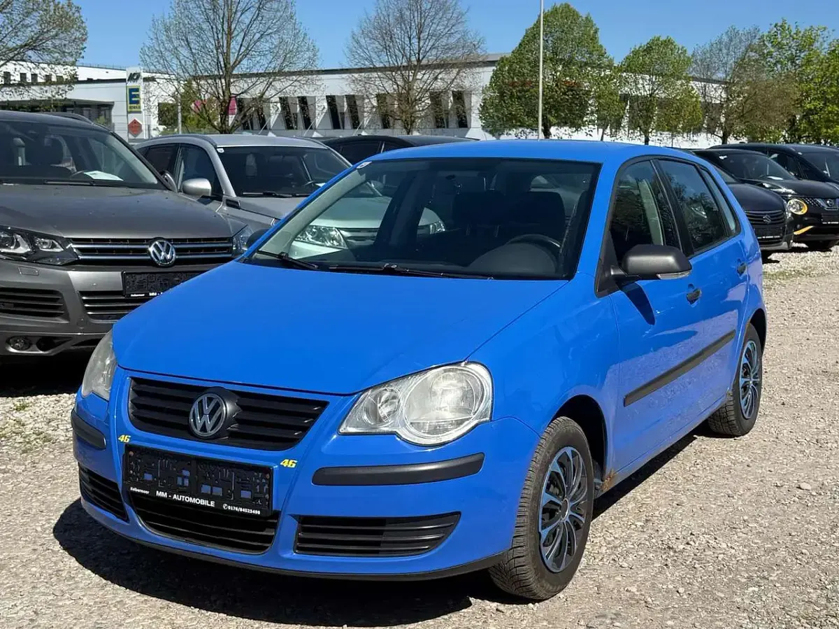 Używany VW Polo Trendline 60 KM (44 kW) 2008 Niebieski Hatchback