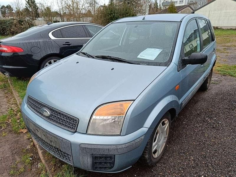 Gebraucht Ford Fusion Fun X 101 PS (74 kW) 2008 Blau Kleinwagen