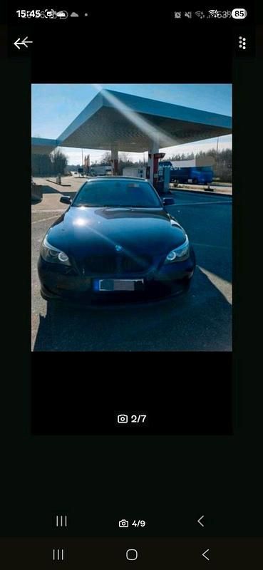 Gebraucht BMW 525 M Sport 218 PS (160 kW) 2007 Blau Limousine