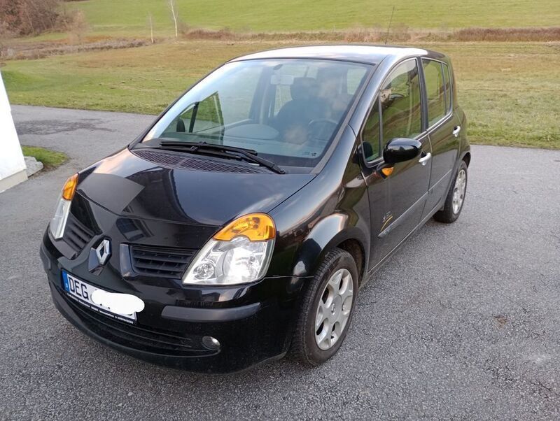 Schwarz Gebraucht 2005 Renault Modus Van / Kleinbus | 3.200 € - Bild 1/4