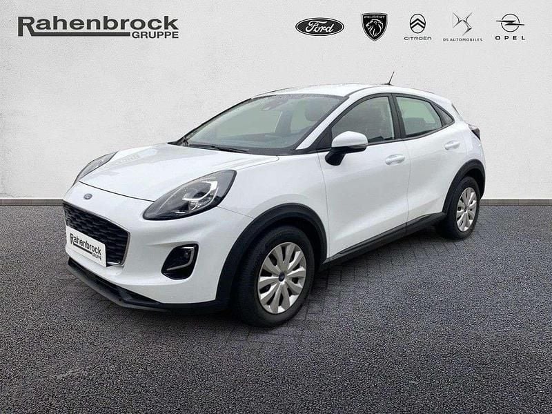Frostweiß Gebraucht 2021 Ford Puma Gen-E Cool & Connect SUV | 13.990 € - Bild 1/4