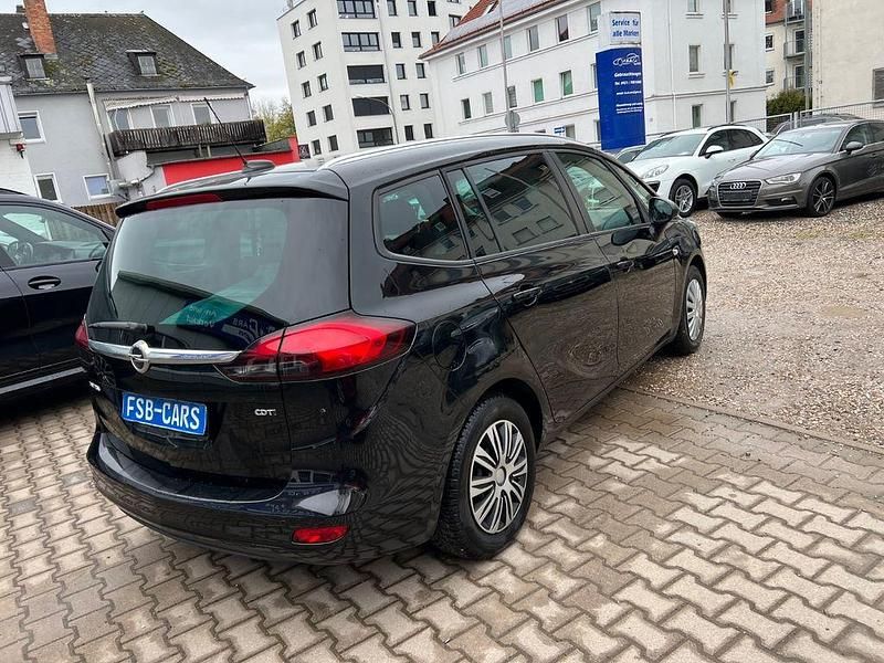 Gebraucht Opel Zafira 120 PS (88 kW) 2018 Schwarz Van / Kleinbus