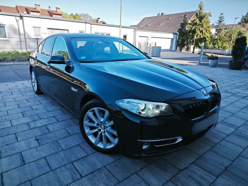Schwarz Gebraucht 2014 BMW 520 Luxury Line Limousine | 12.990 € (Guter Preis) - Bild 1/4