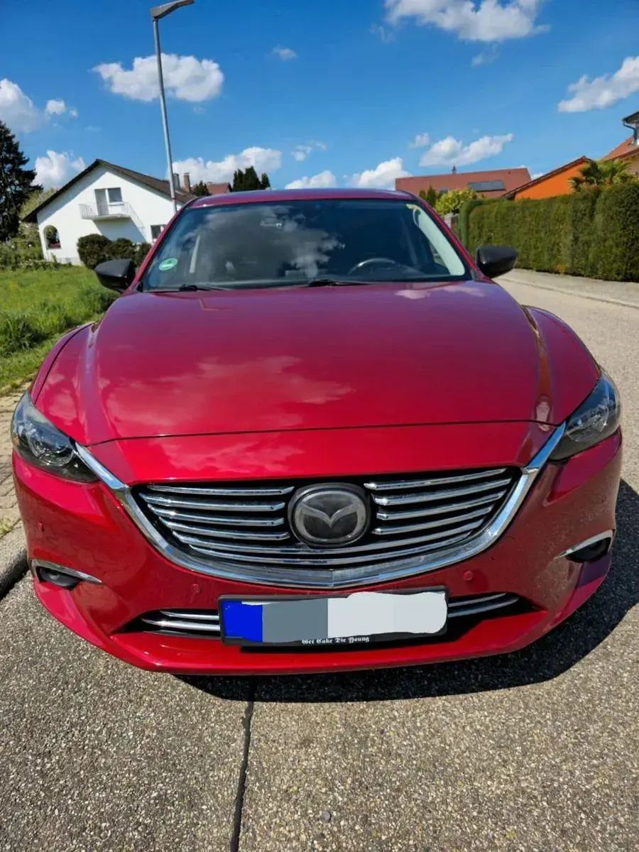 Gebraucht Mazda 6 Sports-Line 192 PS (141 kW) 2016 Rot Limousine