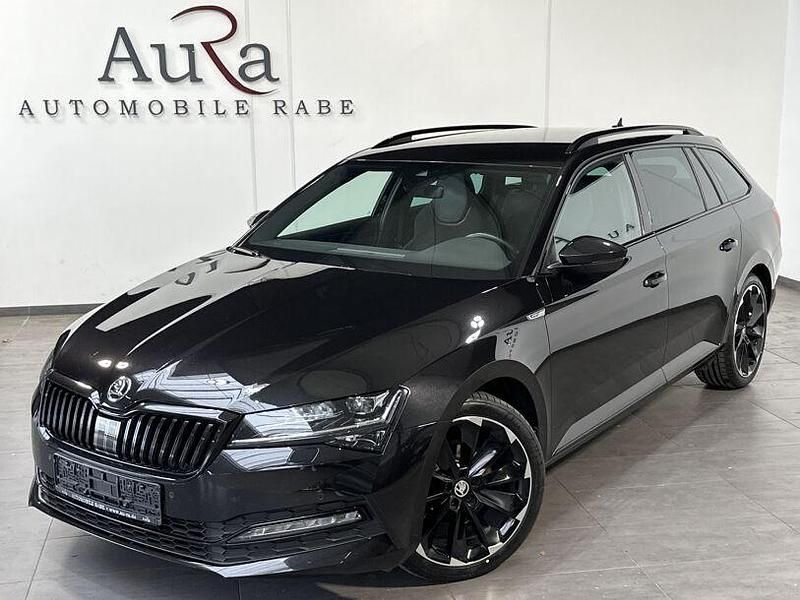Blackmagic Gebraucht 2022 Skoda Superb SportLine Kombi | 24.989 € (Guter Preis) - Bild 1/4